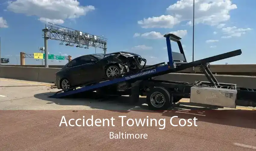 Accident Towing Cost Baltimore