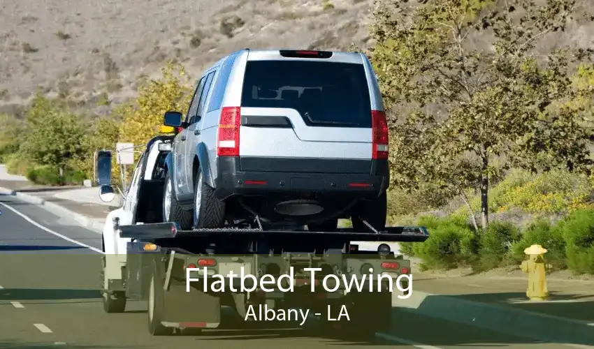 Flatbed Towing Albany - LA