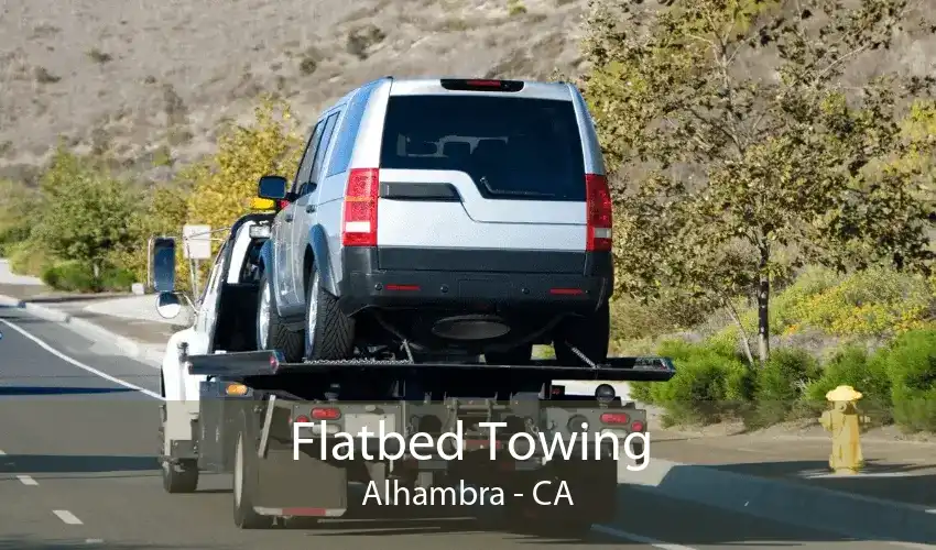 Flatbed Towing Alhambra - CA