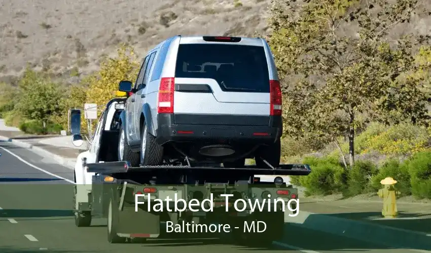 Flatbed Towing Baltimore - MD