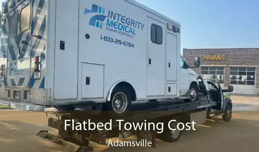 Flatbed Towing Cost Adamsville