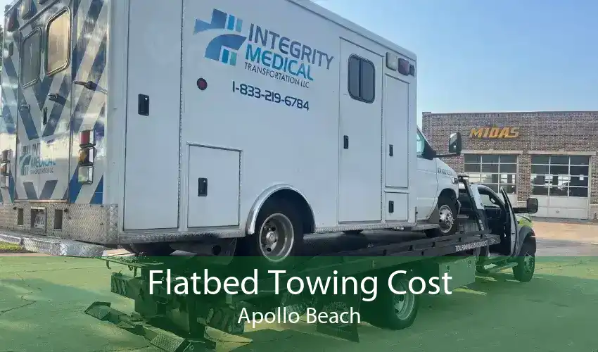 Flatbed Towing Cost Apollo Beach