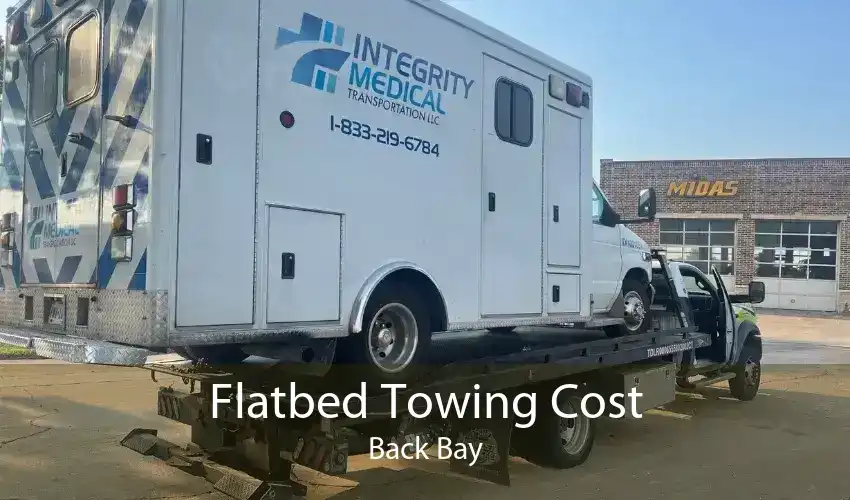 Flatbed Towing Cost Back Bay