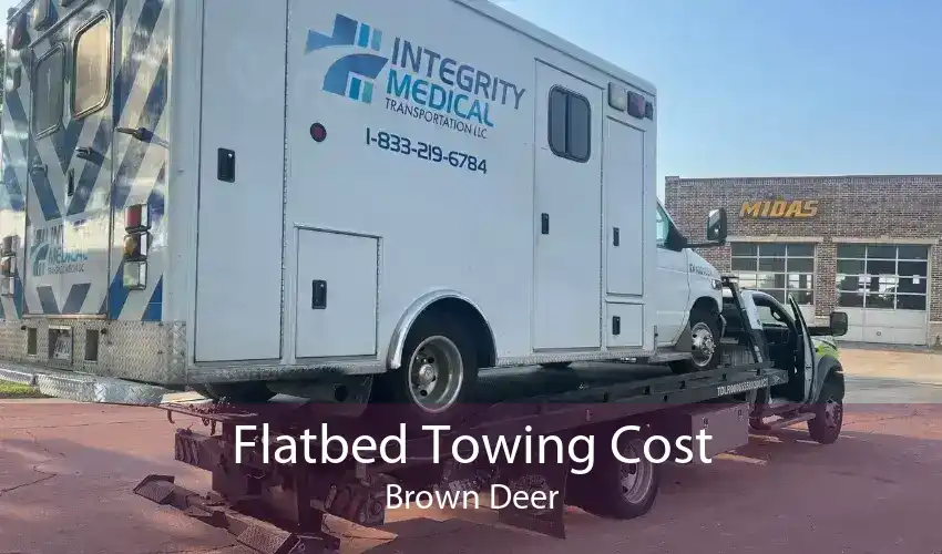 Flatbed Towing Cost Brown Deer