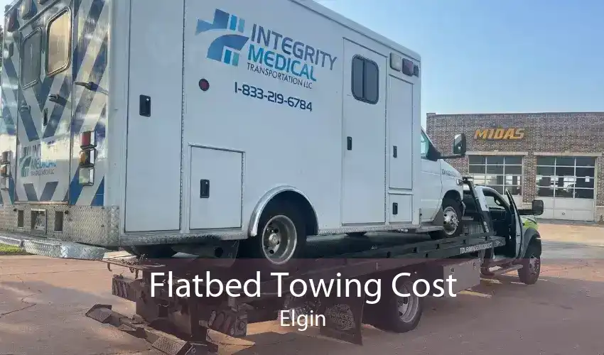 Flatbed Towing Cost Elgin