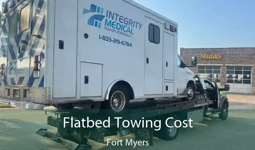 Flatbed Towing Cost Fort Myers