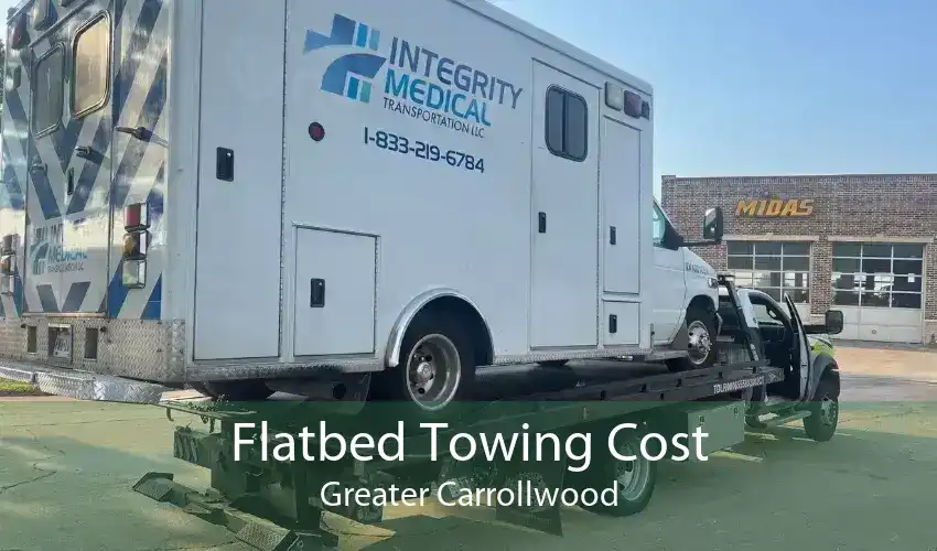 Flatbed Towing Cost Greater Carrollwood
