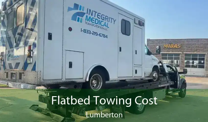 Flatbed Towing Cost Lumberton