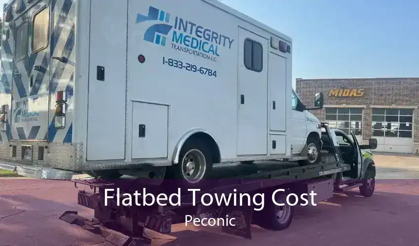 Flatbed Towing Cost Peconic