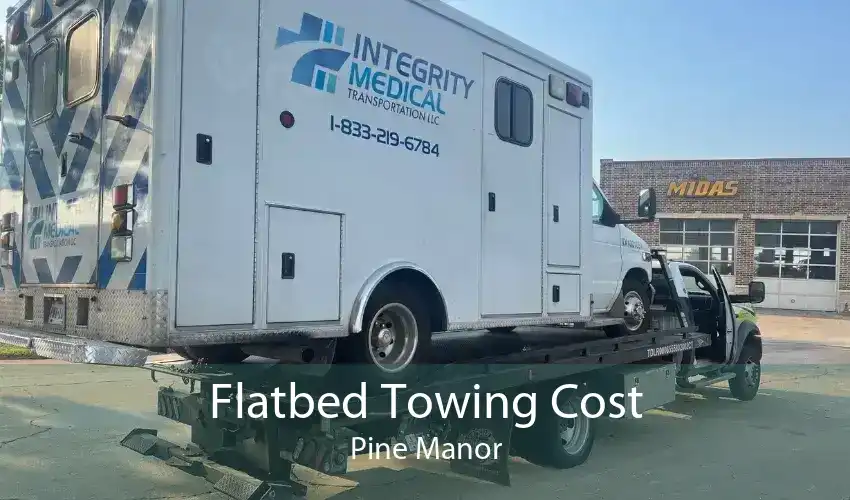 Flatbed Towing Cost Pine Manor