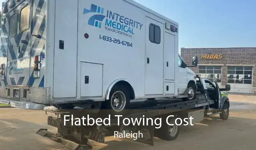 Flatbed Towing Cost Raleigh