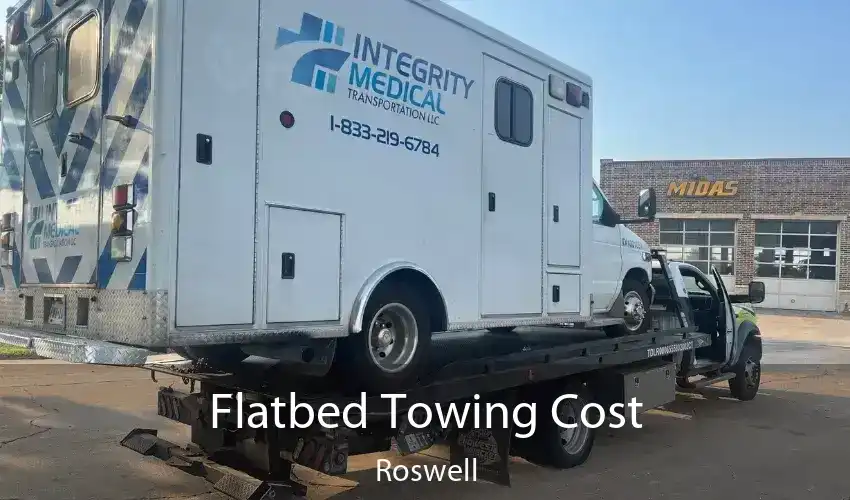 Flatbed Towing Cost Roswell