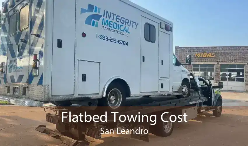 Flatbed Towing Cost San Leandro