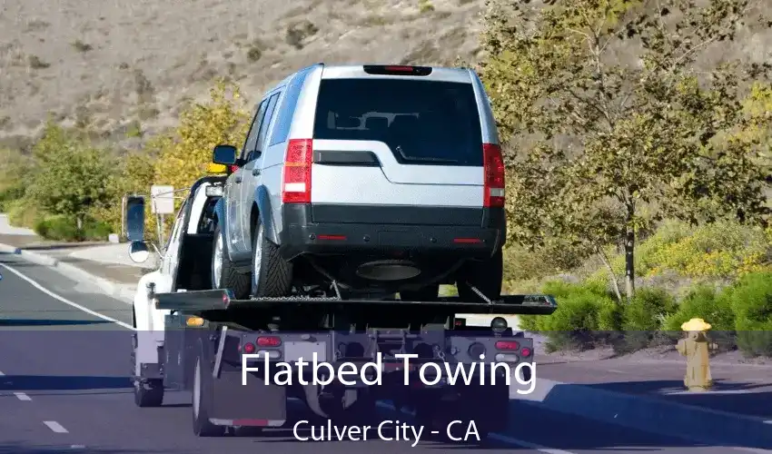 Flatbed Towing Culver City - CA