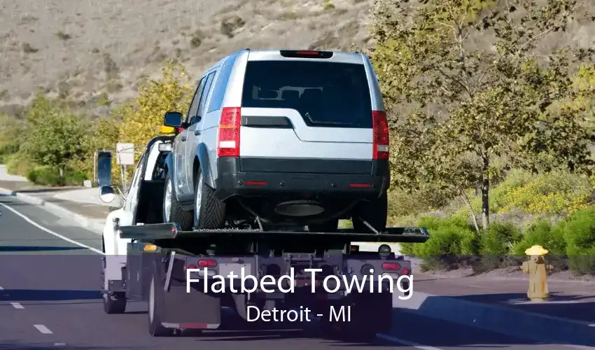 Flatbed Towing Detroit - MI