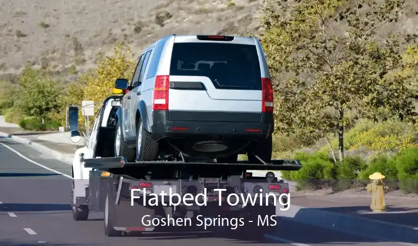 Flatbed Towing Goshen Springs - MS