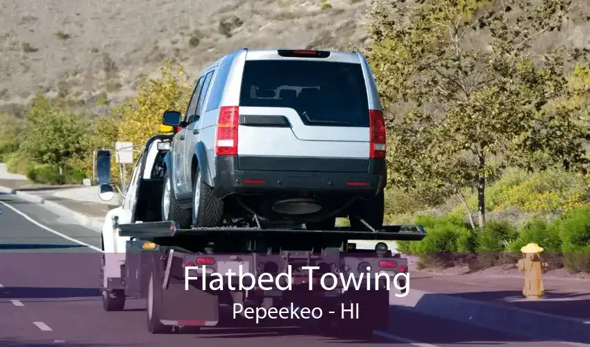 Flatbed Towing Pepeekeo - HI