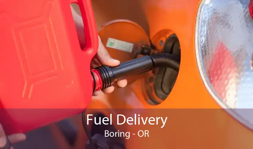 Fuel Delivery Boring - OR