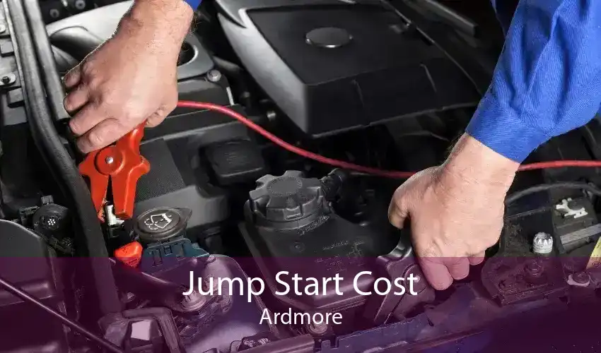 Jump Start Cost Ardmore