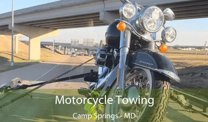 Motorcycle Towing Camp Springs - MD