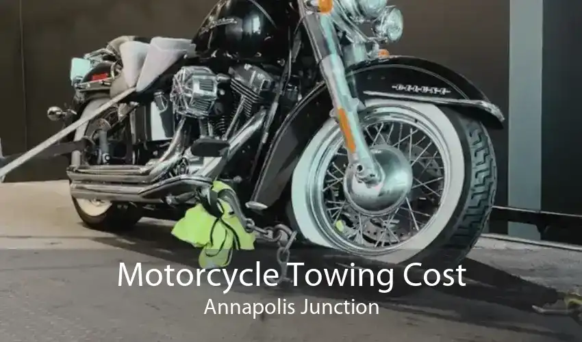 Motorcycle Towing Cost Annapolis Junction