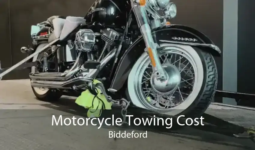 Motorcycle Towing Cost Biddeford