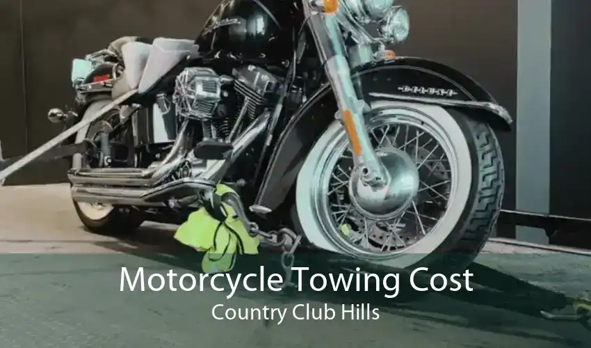 Motorcycle Towing Cost Country Club Hills