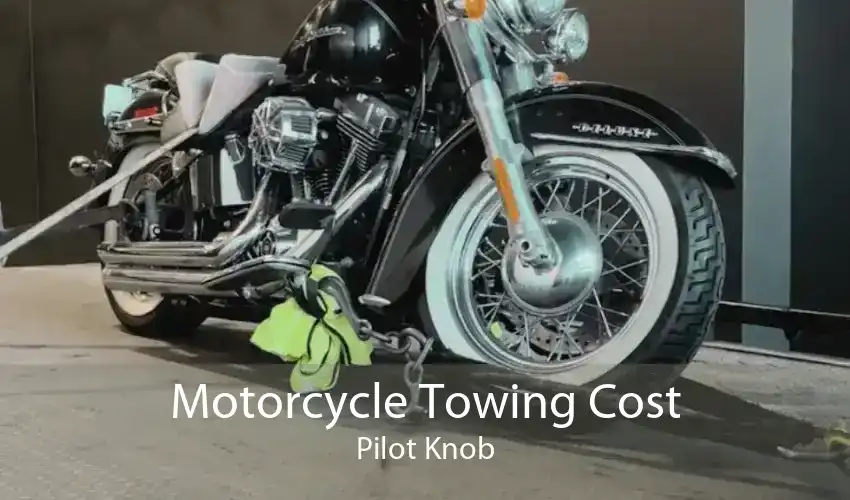 Motorcycle Towing Cost Pilot Knob