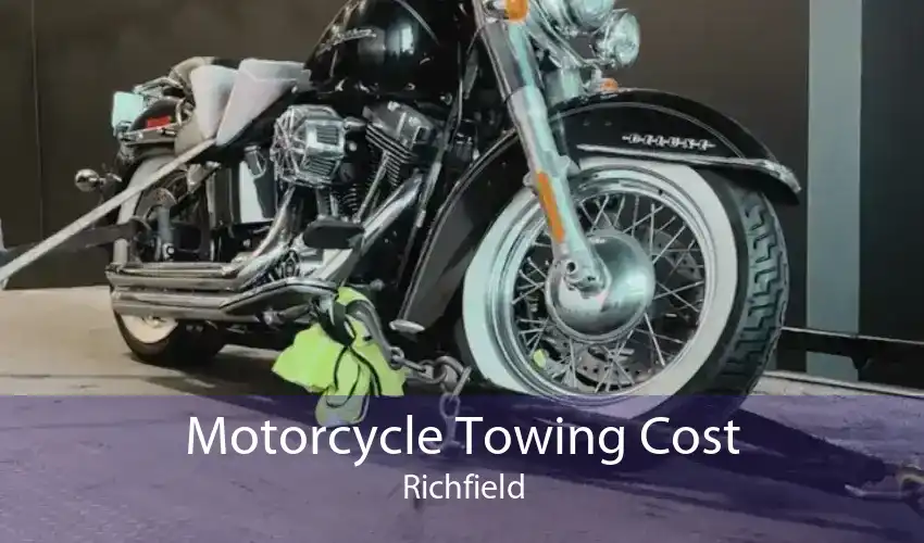 Motorcycle Towing Cost Richfield