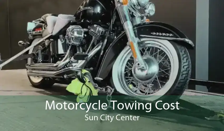 Motorcycle Towing Cost Sun City Center