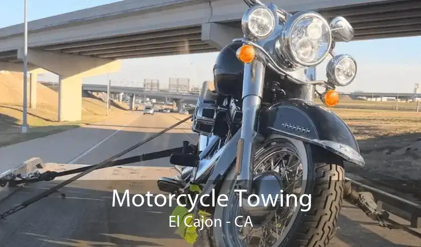 Motorcycle Towing El Cajon - CA