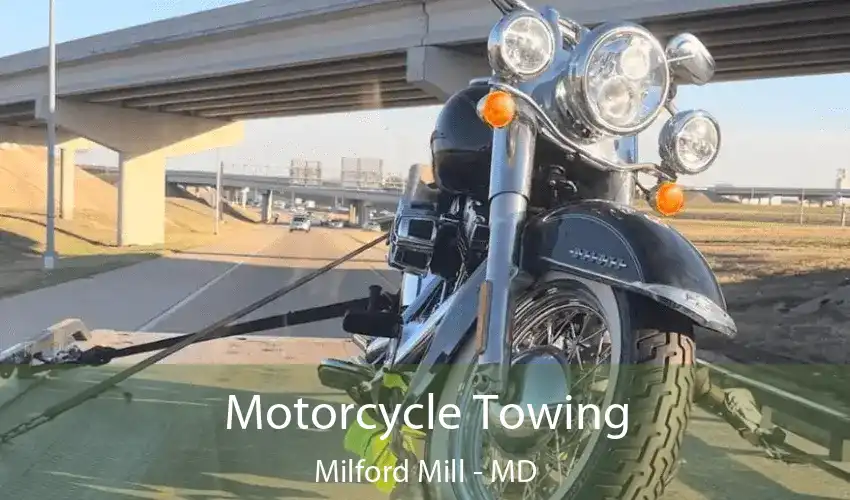 Motorcycle Towing Milford Mill - MD