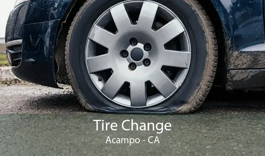 Tire Change Acampo - CA