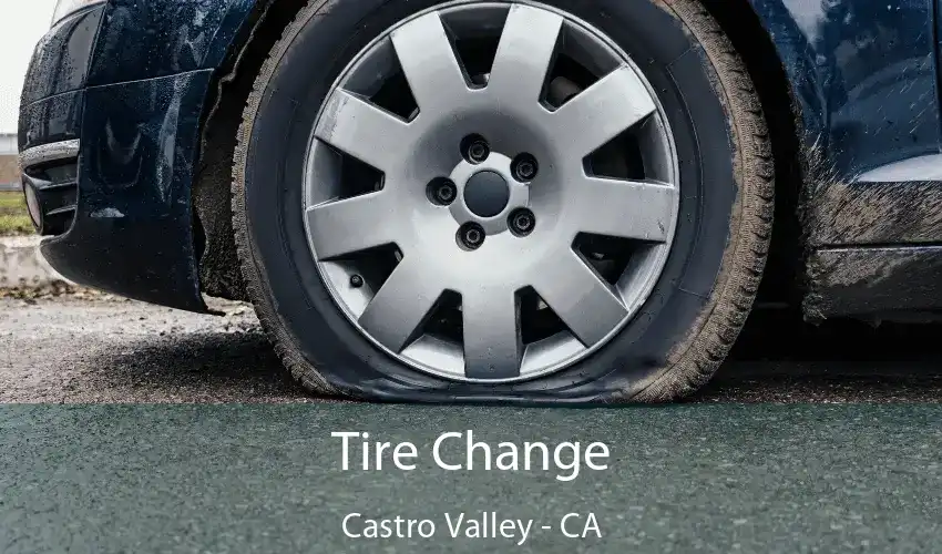 Tire Change Castro Valley - CA