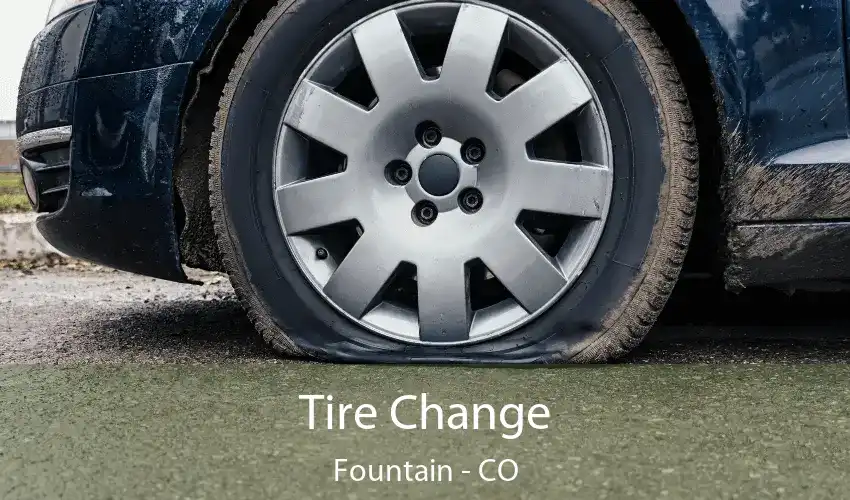 Tire Change Fountain - CO