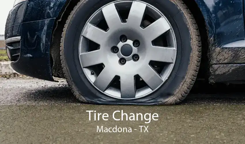 Tire Change Macdona - TX
