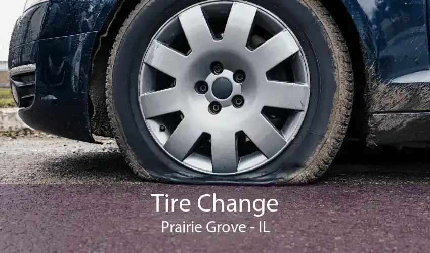 Tire Change Prairie Grove - IL