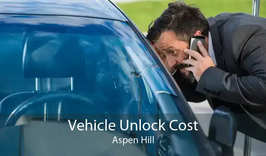 Vehicle Unlock Cost Aspen Hill