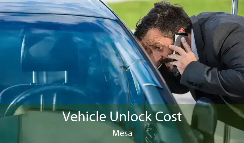 Vehicle Unlock Cost Mesa