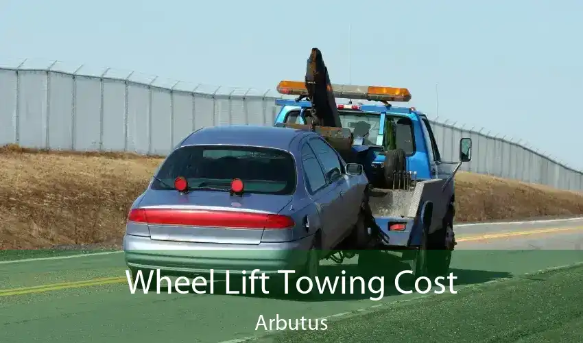 Wheel Lift Towing Cost Arbutus