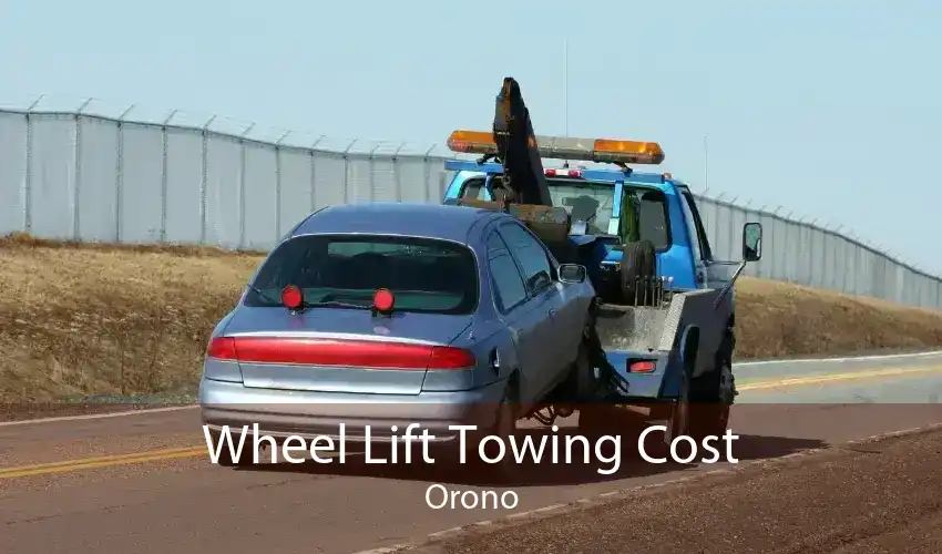 Wheel Lift Towing Cost Orono