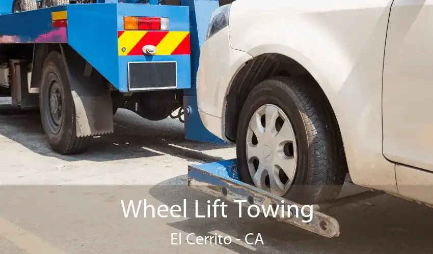 Wheel Lift Towing El Cerrito - CA