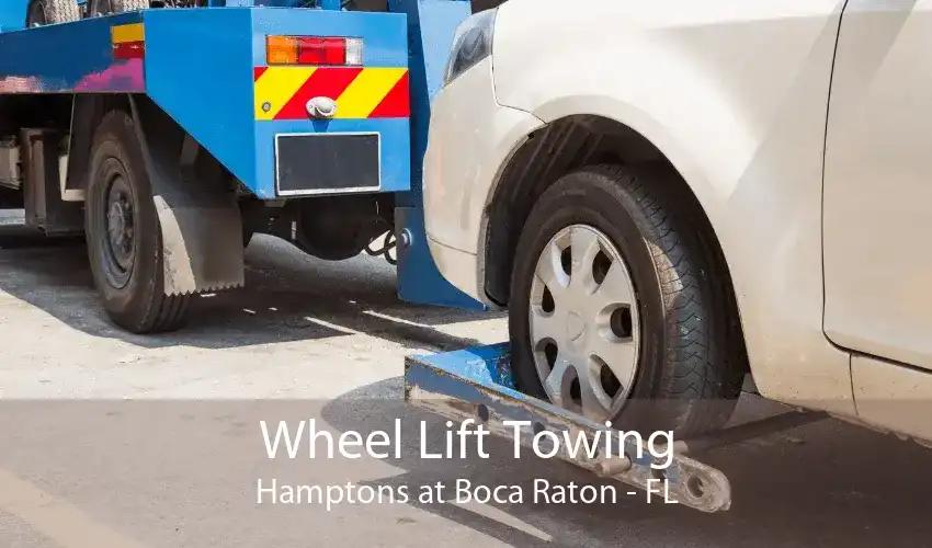 Wheel Lift Towing Hamptons at Boca Raton - FL
