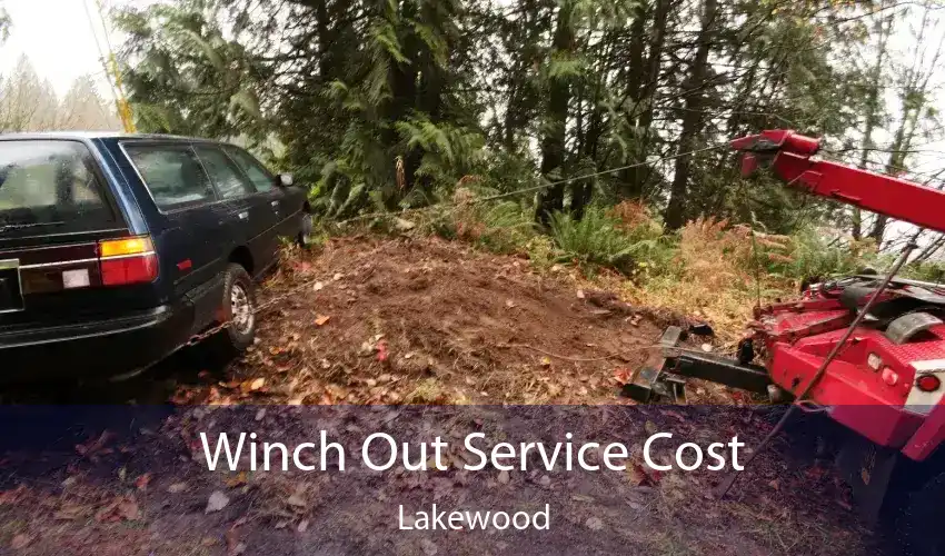 Winch Out Service Cost Lakewood