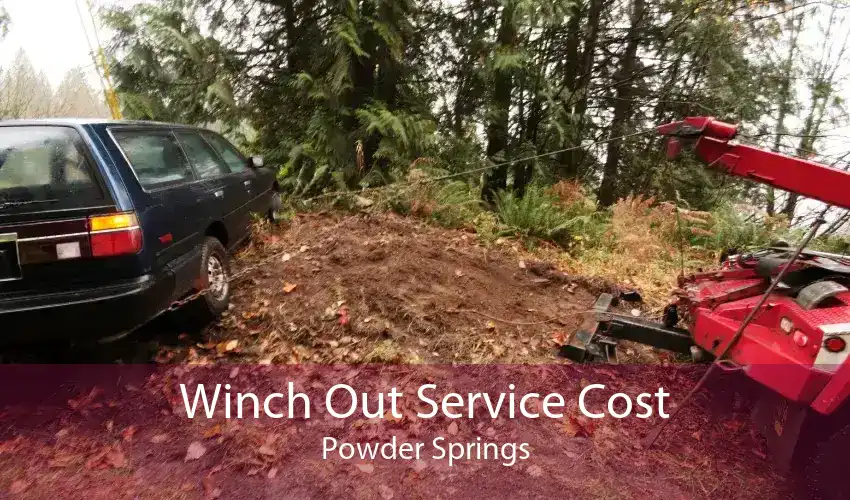 Winch Out Service Cost Powder Springs