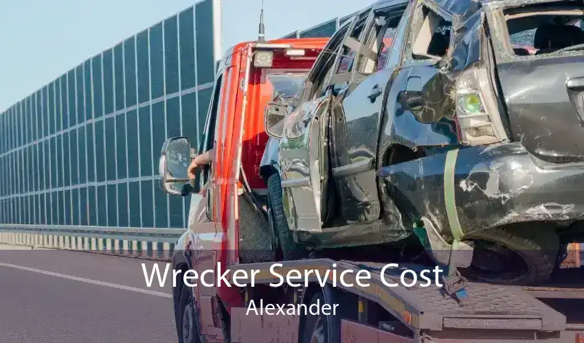 Wrecker Service Cost Alexander