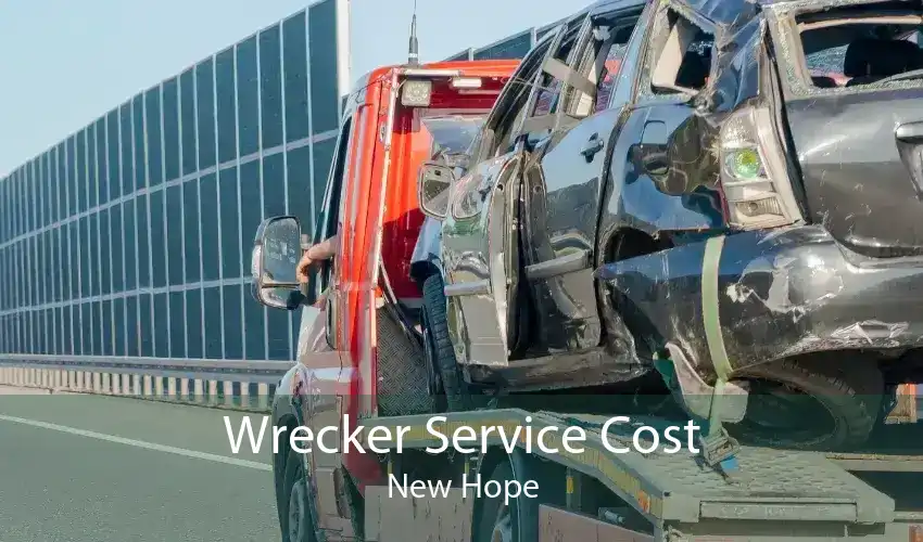 Wrecker Service Cost New Hope