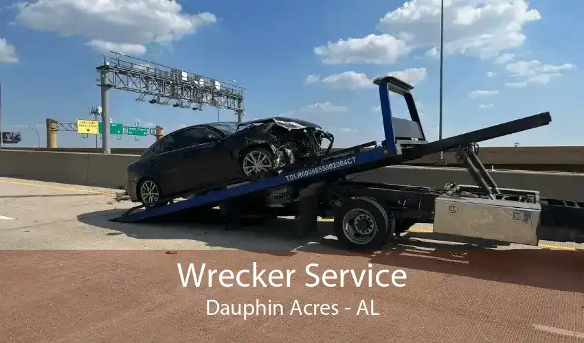 Wrecker Service Dauphin Acres - AL